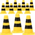 thumbnail image 1 of Miangastore Mini Traffic Cones for Kids Playing Safe Plastic cones Assorted Color 24pcs Lightweight, 1 of 8