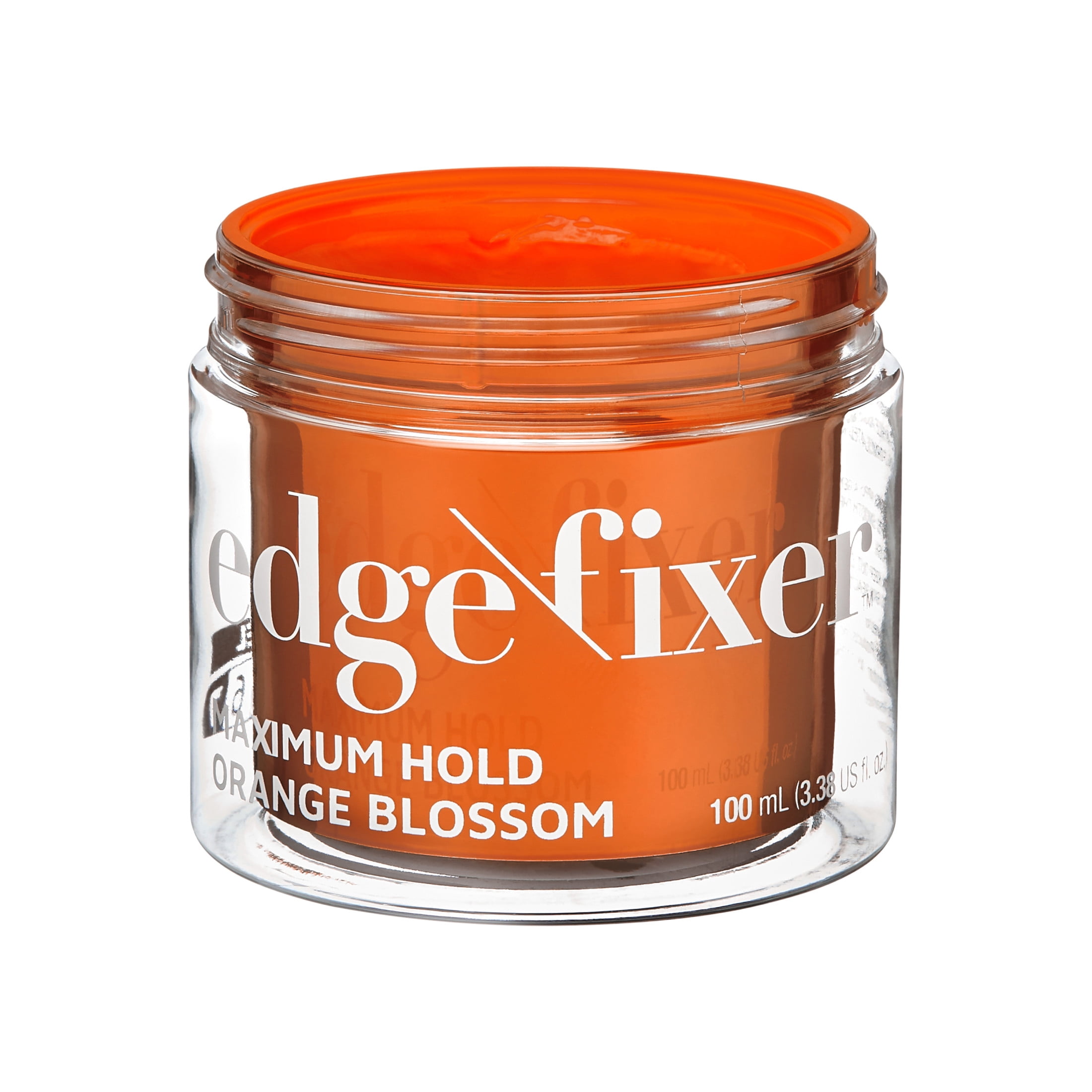 (2 pack) KISS Colors & Care Maximum Hold Edge Fixer,  100 mL (3.38 US fl. oz.) - Orange Blossom
