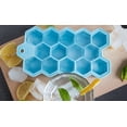 thumbnail image 2 of Outset Silicone Hexagon Ice Cube Tray, Large Cubes, 2 of 2