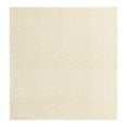thumbnail image 3 of Unique Loom Solid Shag Collection Area Rug (7' 10" Square Pure Ivory), 3 of 7