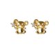 thumbnail image 2 of 1 par de adorables pendientes de plata con forma de ratón para mujer y niña, con forma de animal, para mujer, adorno de joyería (dorado), 2 of 2