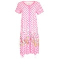 thumbnail image 2 of JEFFRICO Womens Nightgowns Sleepwear Soft Pajama Dress Nightshirts, 2 of 4