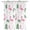 Multi-color, variant on Pink Flamingos Outdoor Curtains for Patio Waterproof,Windproof Privacy Curtains with Weighted Bottom,Summer Green Tropical Palm Leaves Outside Drapes for Picnic Garage Backyard Cabana 54"x95" 2 Panel
