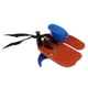 thumbnail image 3 of Tiro con arco Finger Guard Tab Protector Tiro con arco Guante Pad Cuero Azul Zulema Protector de dedo de dedo con arco, 3 of 8