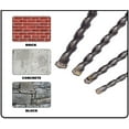 thumbnail image 5 of Veeki Masonry Drill Bit 25mm x 350mm Carbide Tipped Rotary Hammer Bit Square Shank for Impact Drill 1Pcs-0624, 5 of 5