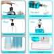 thumbnail image 4 of Dispensador de enjuague bucal Bivclaz Glass de 500 ml con bandeja portavasos, 4 of 7