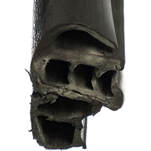 APDTY 140004x2 Body Mounted Rubber Door Weatherstrip Seal Fits Left & Right Replaces 3C3Z-2520708-AA