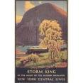 thumbnail image 2 of Art.com Travel Poster for Hudson Highlands Stretched Canvas Print Wall Art, 24" x 36", 2 of 4