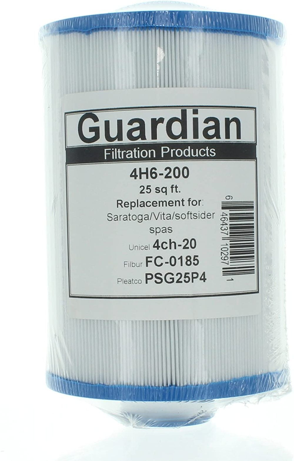 Ptl20W-Sv-P-4 Filbur Fc-030… Guardian Pool Spa Filter Replaces Unicel 6CH-25 