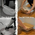 thumbnail image 2 of The Wit Cat Disposable Litter Boxes, Large Size, 4-Pack, Leakproof, Sturdy and Eco-Friendly, 2 of 7