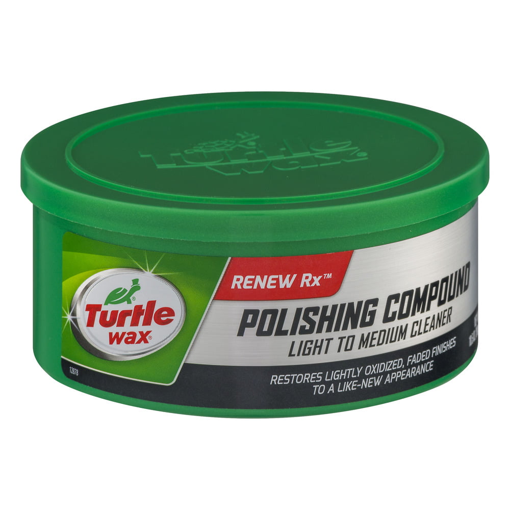 Turtle Wax Renew Rx Polishing Compound Light To Medium Cleaner, 10.5 OZ 