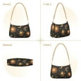 thumbnail image 7 of FORMRS Womens Shoulder Bag with Chain Strap Clutch Purse Cute Tote Handbag, Sun Moon and Stars Pattern, 7 of 7