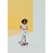 Micro Kickboard Maxi Original LED Kids Kick Scooter, 3-Wheel Lean-to-Steer, Ages 5-12
