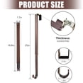 thumbnail image 3 of Retractable Stainless Steel Heavy Duty Steel Hook For Indoor Decoration Scratch Resistant Wreath Hanger for Front Door, 3 of 8