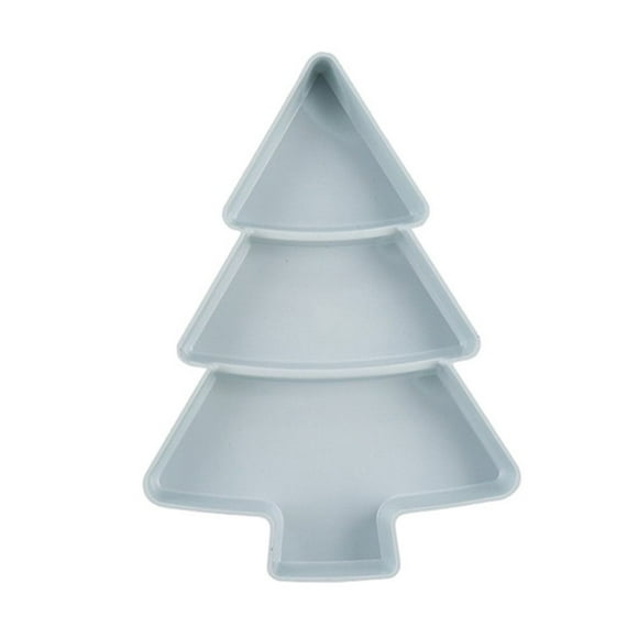 MesaSe Christmas Tree Candy Box Nuts Dried Fruits Dish Bowl Tray Snacks Holder