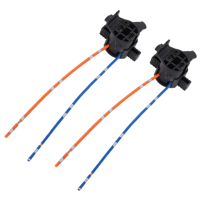 Enchufe de enchufe H7 de los Faros, Conector del Enchufe de Semáqueos H7 Conexión Apretada Conexión de Rendimiento Mejorado Anti -Nvenvejecimiento DC12 A 24 V PARA SORENTO