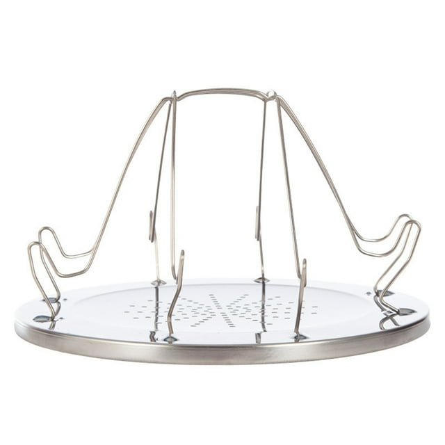 Mistaha Foldable Stainless Steel Bread Toaster for Outdoor Use, Toasts Four Slices Simultaneously