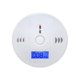 thumbnail image 1 of Detector de monóxido de carbono NQ con pantalla digital y alarma audible para el hogar alimentado por batería, 1 of 5