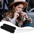 thumbnail image 2 of FRCOLOR Sac harmonica 2 Pcs Supports harmonica Sac de Transport Antichoc Conteneur harmonica, 7.87"X1.38"X1.18 Pouces, 2 of 5