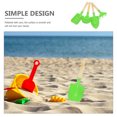 thumbnail image 3 of Luxshiny 4Pcs Pointed Shovel Set for Childrens Beach Play Macaron Green Design Tools, 3 of 8