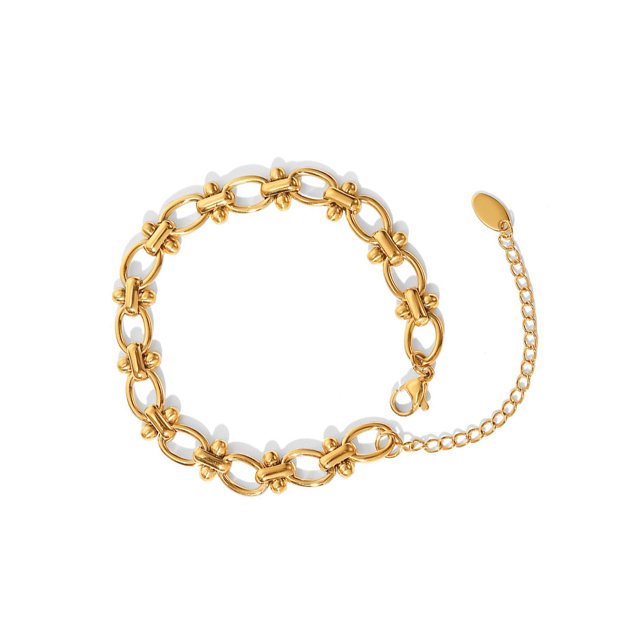 Qarigey Pulseras de cadena de estilo simple Cadenas encantadoras Joyería de muñeca Decoración Hogar Cumpleaños Regalo de Navidad Ropa, zapatos y accesorios Miscelánea Qarigey AP018150-00