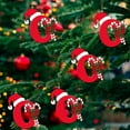 thumbnail image 6 of Taotanxi 26 Letter Ornaments Christmas Tree Decoration Personalized Christmas Letter Christmas Tree Hanging Pendant Xmas Alphabet Letters for Christmas Tree DIY Craft Christmas Ornaments (O), 6 of 6