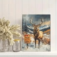 thumbnail image 2 of Majestic Elk Canvas Art Print/Wall Decor， Suitable for Living Room， Bedroom， Office， Cabin， and Hunting Lodge Decor., 2 of 8