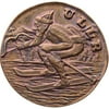 Ullr and Vinland Copper Coin by Medieval Collectibles