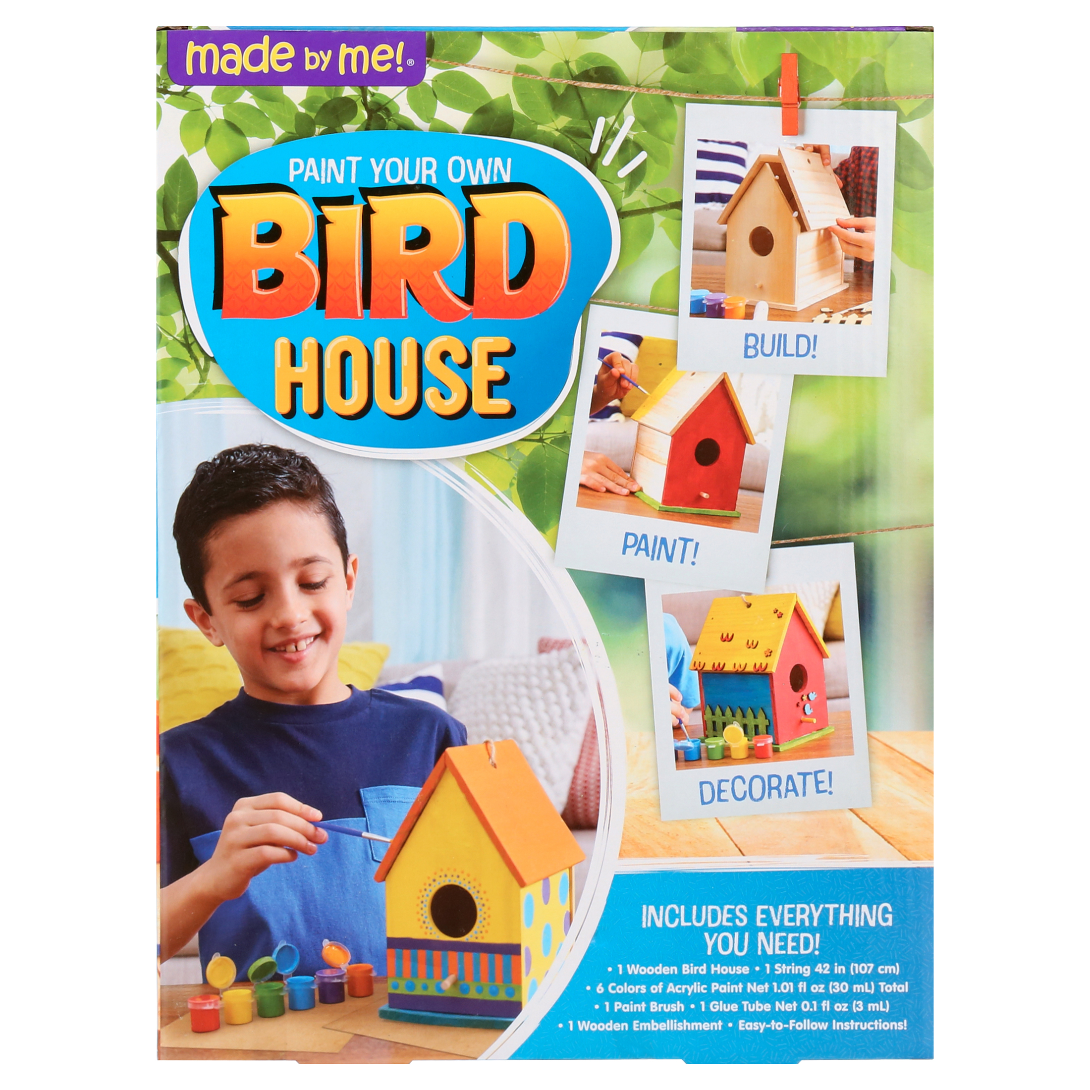 Made By Me Paint Your Own Birdhouse Kit photo 8