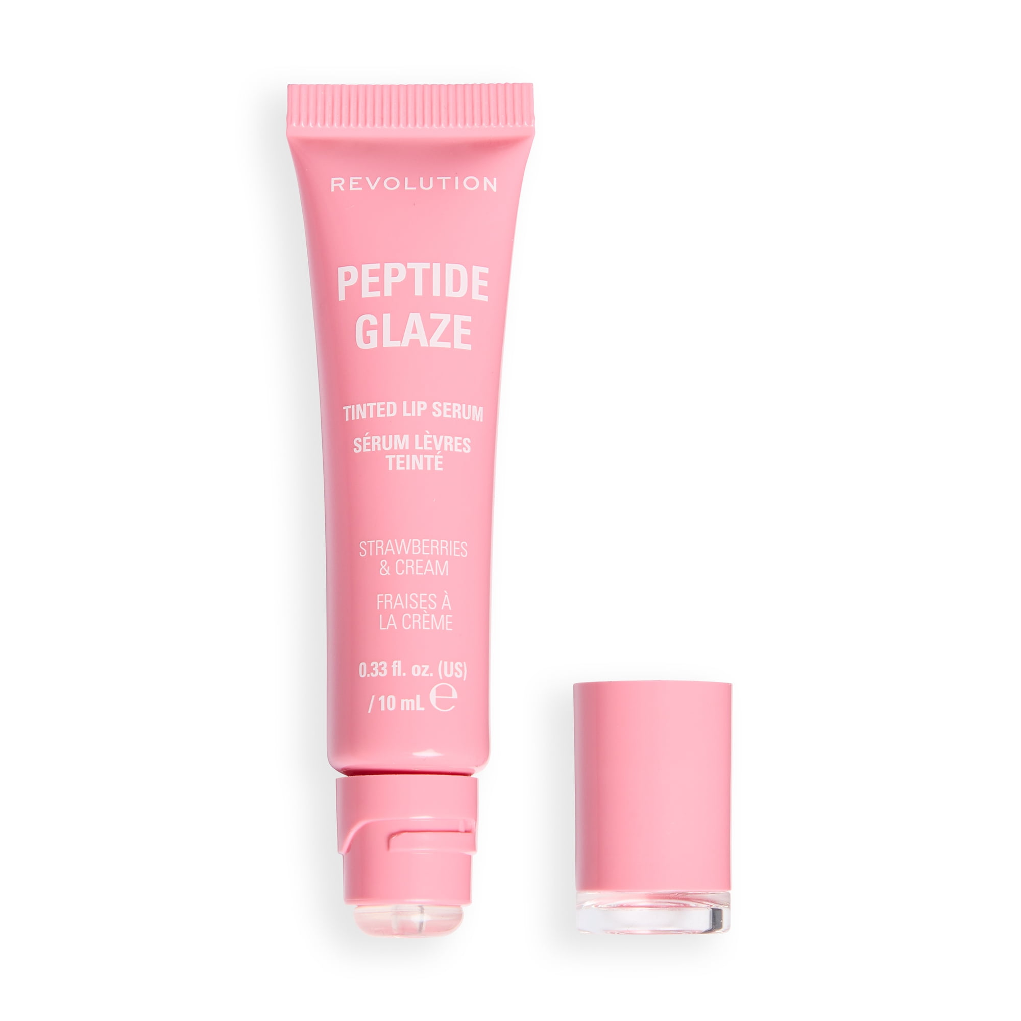 Revolution Peptide Glaze Tinted Lip Serum Strawberries & Cream