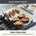 thumbnail image 2 of GreenPan Rio Double Griddle | Black, 2 of 9