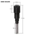 thumbnail image 5 of 3pcs, Bit d'Extension de Routeur de Collet de Routeur, Coupe, Tige 1/4 + Tige 8mm + Tige 1/2, 5 of 5