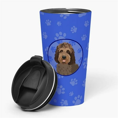 

Carolines Treasures WDK1078TBL215 7.25 x 3.5 in. Unisex Doodle Tricolor No.3 Stainless Steel 16 oz Tumbler Blue