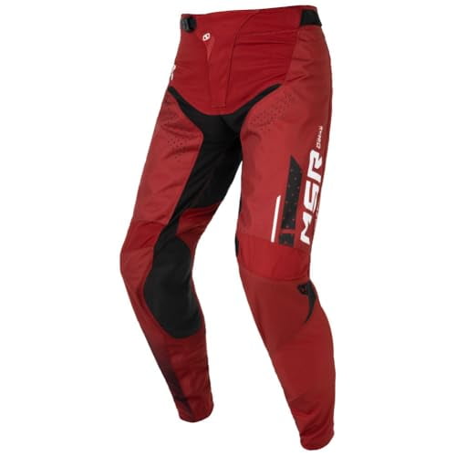 MSR NXT Preload Dirt Bike Motocross MTB Pants 32" Maroon