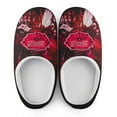 thumbnail image 5 of Mens Cozy Slippers Hazbin Hotel Warm Soft Plush Slipper Slip-on House Shoes for Home Indoor Outdoor, 5 of 7