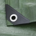 thumbnail image 3 of Heavy Duty Waterproof Tarp Tarpaulin 6.6' x 10' Canopy Tent Poly Tarp Cover 5 Sizes Thick UV Resistant Rip and Tear Proof, 3 of 10