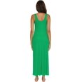 thumbnail image 3 of Becca by Rebecce Virtue VERDE Mykonos Rib Maxi Dress Beach Cover-up, US Medium, 3 of 3