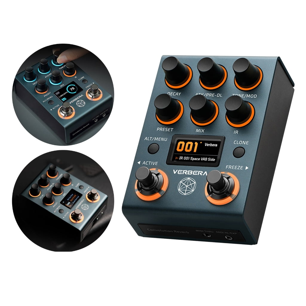 1. Multi-Effects Guitar Pedal: Distortion, Delay Modes | Customizable Parameters & Compact Design for Live Performances