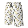 thumbnail image 4 of Salouo Mallard Ducks Pattern Swim Trunks for Men,Men's Hawaiian Bathing Suit Swimsuits Quick Dry Swimming Board Shorts Beach Shorts with Pockets-3X-Large, 4 of 6