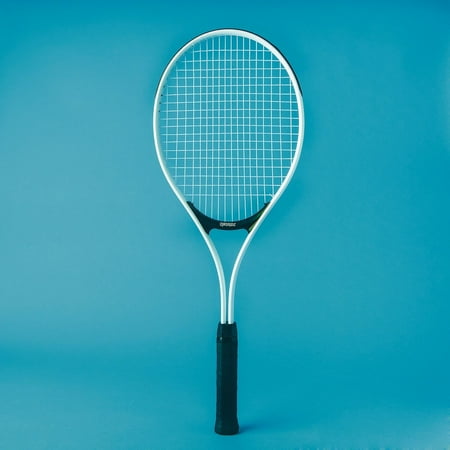 S&S Worldwide Aluminum Tennis Racket. Mid-sized 90 Square Inch Head. Modern I-Beam Aluminum Cross Section Design for Added Stiffness and Power. Adult Size 27 L with 4-3/8 Grip.