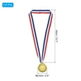 thumbnail image 2 of Uxcell Blank Award Medals, 10 Pack Gold Award Medal with Neck Ribbon, Make Your Medals Kit, 2 of 7