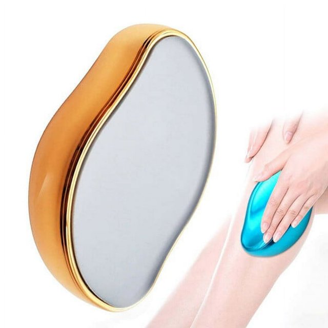 Crystal Hair Eraser Painless Hair Remover Tool Hair Removal with Epilator Crystal Hair Eraser Hair Remover for Leg Arm Back Body Beauty Depilation Tool