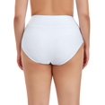 thumbnail image 6 of Ocean Blues Women's Plus Size High Waisted Bikini Bottom Full Coverage Swim Bottom, 6 of 7