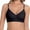 1-Black, variant on Women’s Seamless Jelly Bras Trendy Letter Print Adjustable Strap Lifting Push up Bralettes Soft Comfortable Wirefree One-Piece Fixed Cups Full Coverage T-Shirt Bra 1-Yellow M