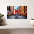 thumbnail image 2 of Elephant Stock Cobblestone Street In Old San Juan Wall Art - Horizontal Canvas Wall Art - Living Room Wall Decor - Flags Canvas - Red And Pink Decor By George Oze - 12" x 8", 2 of 8