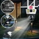 thumbnail image 4 of Cámara de vigilancia de tres pantallas para el hogar, exterior, resistente al agua, conexión a teléfono móvil, red 4G, monitoreo remoto sin conexión, 360 grados, sin ángulo, monitor., 4 of 9