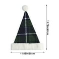 thumbnail image 3 of SLYNSHome Green Christmas Santa Hats Holiday Decorations,Non-Woven Fabric Santa Hat Christmas Gifts Xmas Accessories Party Supplies, 3 of 7