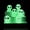 Green, variant on 10Pcs Glow in Dark Tree Elves Fairy Luminous Ghost Micro Landscape Accessories Miniature Tree Elves Decoration for Garden Landscape Aquarium Dollhouse Potted Plants Decoration