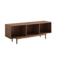 thumbnail image 4 of Crosley Adjustable Furniture Television Stand, Wood Walnut, 22.25" x 60" x 15.75", 48.84 lbs, 4 of 9