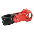 thumbnail image 4 of Potence de Vélo, Rouge et Noire Réduit la Pression Potence de Vélo Réglable pour Vélo de Route 31,8x90 mm, 4 of 8